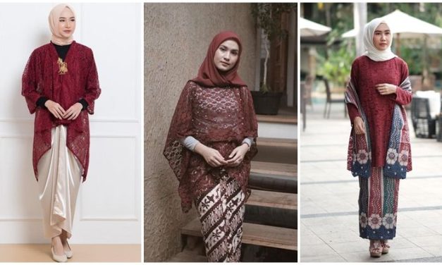 Inspirasi Kebaya Maroon Hijab Yang Kekinian, Yuk Kita Review!