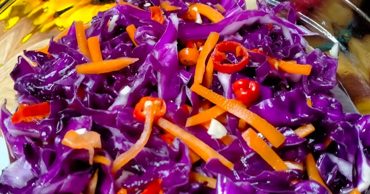 Acar Kol Ungu: Tren Makanan Sehat Yang Sedang Di Gandrungi
