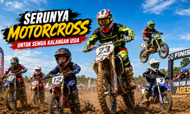 Serunya Motorcross Untuk Semua Kalangan Usia