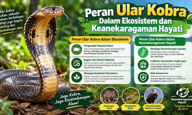 Peran Ular Kobra Dalam Ekosistem Dan Keanekaragaman Hayati