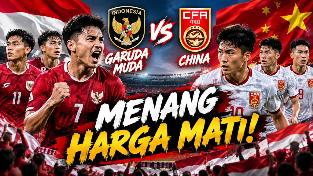 Garuda Muda Vs China