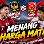 Garuda Muda Vs China: Menang Harga Mati!