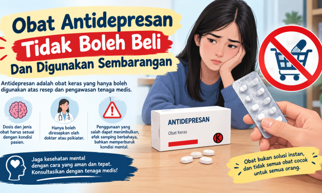 Obat Antidepresan Tidak Boleh Beli Dan Digunakan Sembarangan
