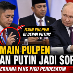 Teddy Main Pulpen Di Depan Putin Jadi Sorotan, Ini Penghinaan!