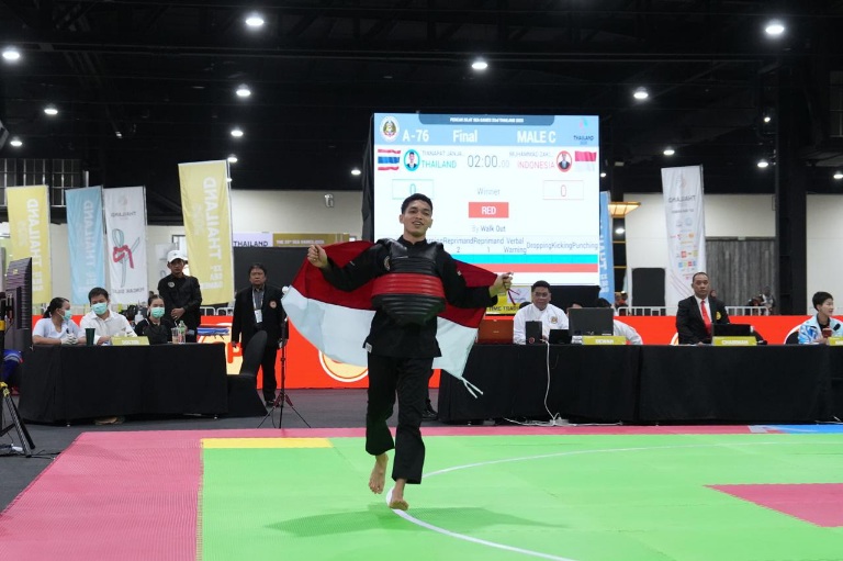 Raih Medali Emas, Menpora Dorong Pencak Silat Ke Asian Games