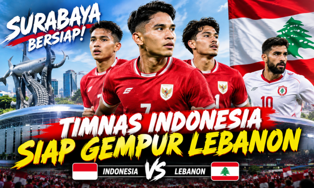 Surabaya Bersiap! Timnas Indonesia Siap Gempur Lebanon